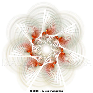 FRACTAL FLAME 3D # 185 | Serie Simetrías Imperfectas