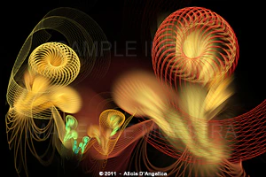 FRACTAL FLAME 3D # 99 | Serie Redes Espaciales