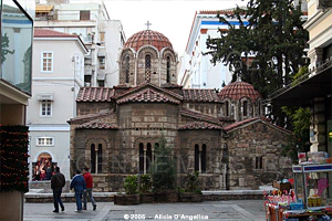 ATHENS - Small Church in the Centre